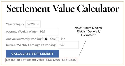 bsa claim calculator|Compensation Calculator .